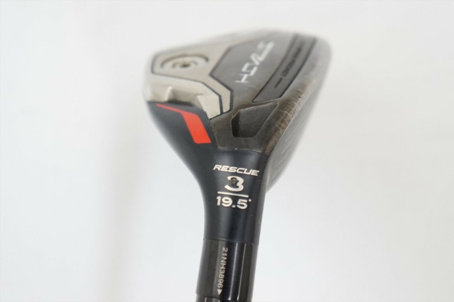 Hybrids * | Taylormade Stealth Plus Rescue 19.5 3 Hybrid Stiff Hzrdus Rdx Red 85 W/ Hc