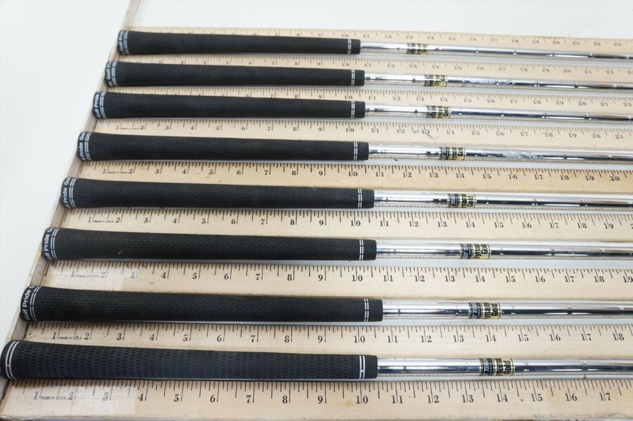 Shaft Sets * | True Temper Dynamic Gold S300 130G 34.5 -38 8Pc Iron Shaft Set Pulls 1025471