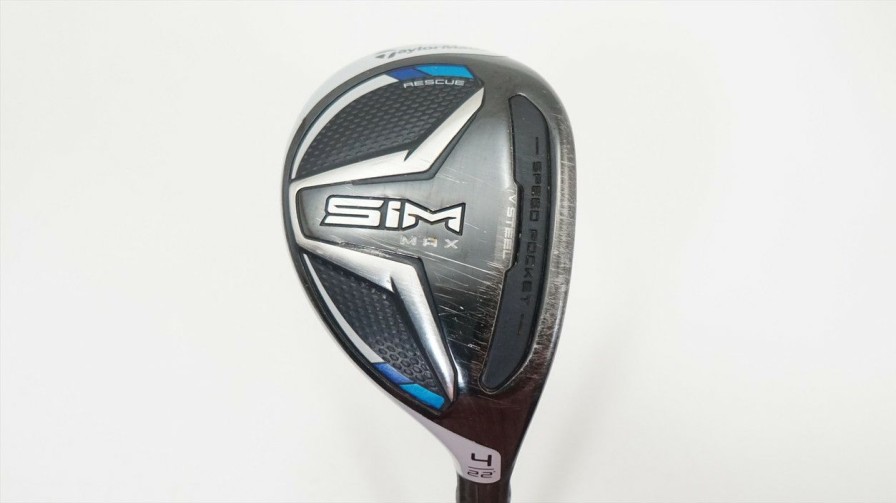 Hybrids * | Taylormade Sim Max 22 4 Hybrid Regular Flex Ventus 1054587 Fair