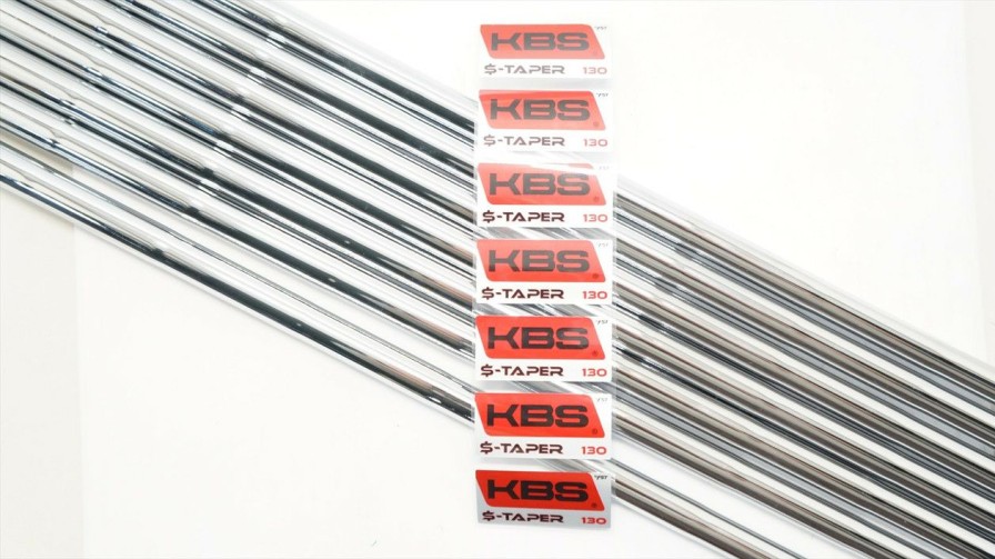 Shaft Sets * | New Kbs $-Taper 130 X-Stiff 37.5 -40 4-Pw Iron Shaft Set .355 Taper Uncut