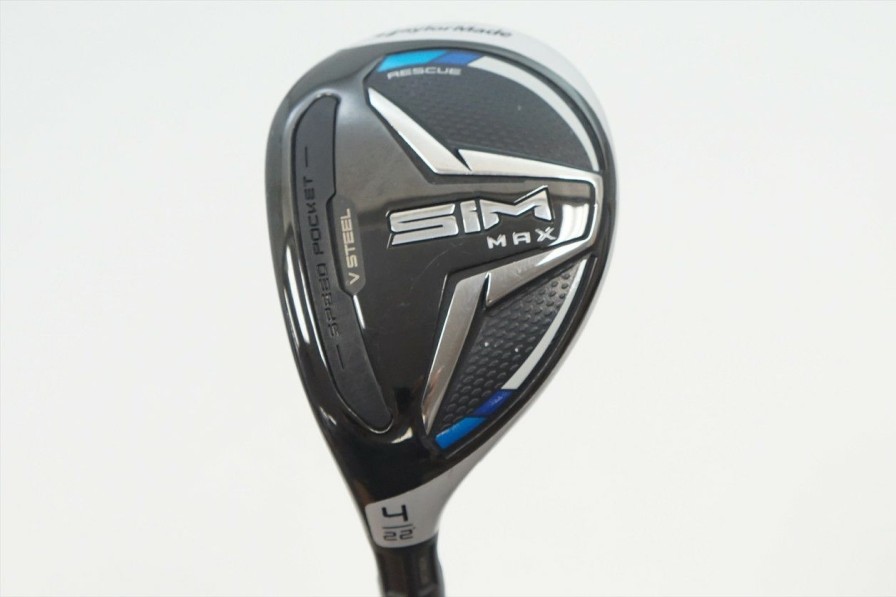 Hybrids * | Taylormade Sim Max 22 4 Hybrid Regular Flex Ventus 1045636 Mint Left Hand Lh