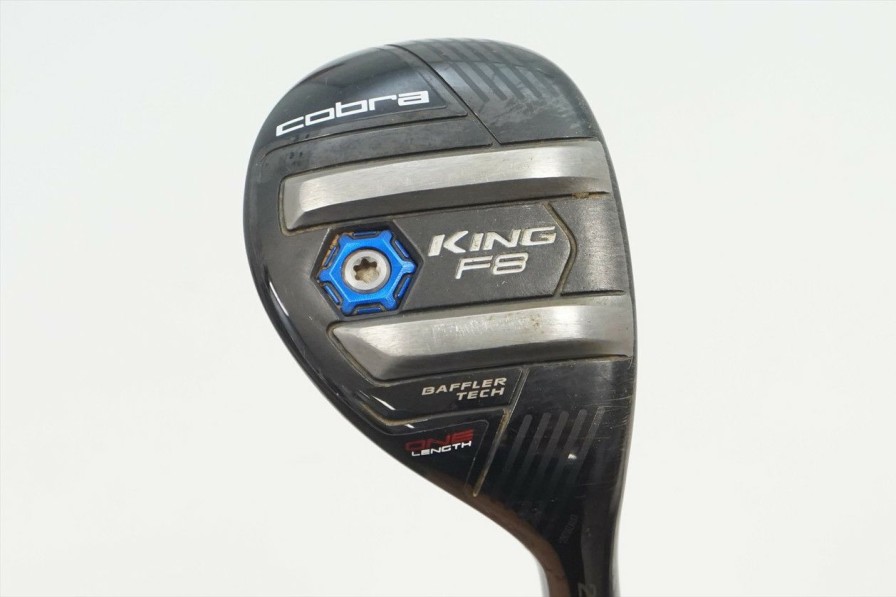 Hybrids * | Cobra King F8 Black/Blue One Length Hybrid Senior Flex Rogue Pro 1053201 Good