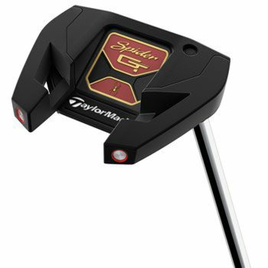 Unisex'S Clubs * | Taylormade Spider Gt Black #3 Putter In New Condition Taylormade Fluted Feel Steel Steel Shaft