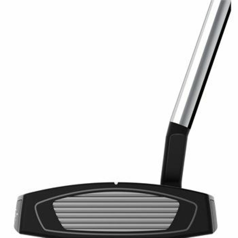 Unisex'S Clubs * | Taylormade Spider Gt Black #3 Putter In New Condition Taylormade Fluted Feel Steel Steel Shaft