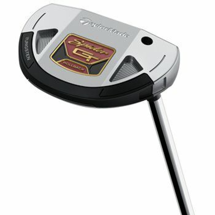 Unisex'S Clubs * | Taylormade Spider Gt Rollback Silver/Black #3 Putter In New Condition Taylormade Fluted Feel Steel Steel Shaft