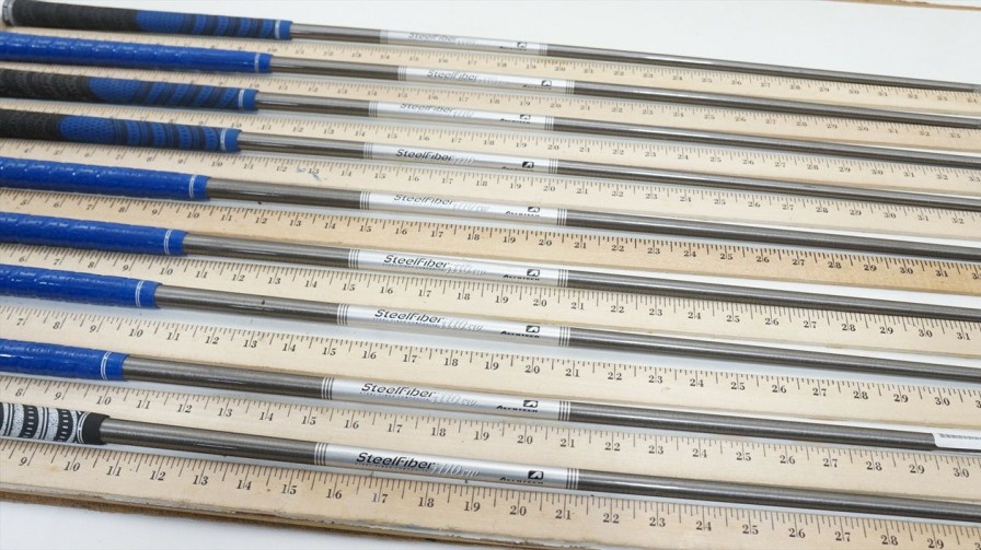 Shaft Sets * | Aerotech Steelfiber I110 Cw Stiff 35.25 -39 9Pc Iron Shaft Set .335 980982