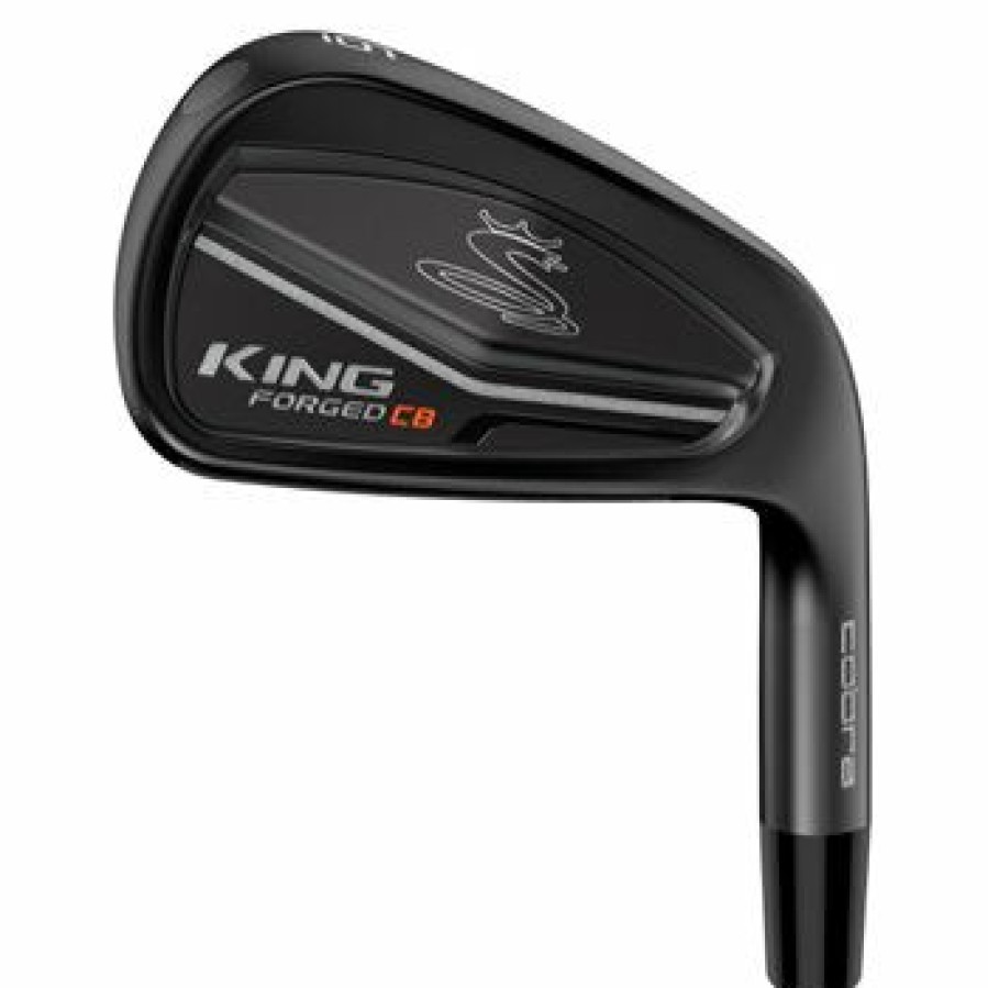 Iron Set * | Used Cobra King Forged Cb/Mb Combo Dmb Black 3-Pw Iron Set In Very Good Condition