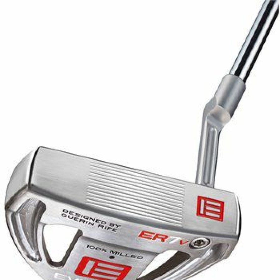 Unisex'S Clubs * | Used Evnroll Er7V2 Short Plumber Fullmallet White Tourtac Putter In Awesome Condition