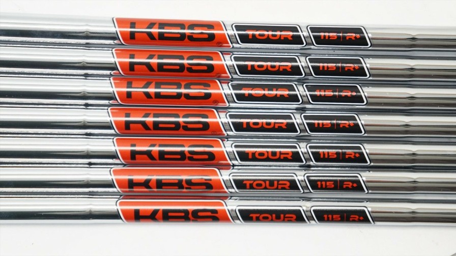 Shaft Sets * | New Kbs Tour 115 Cured Label Regular+ 37.5 -40 4-Pw Iron Shaft Set .355 Uncut