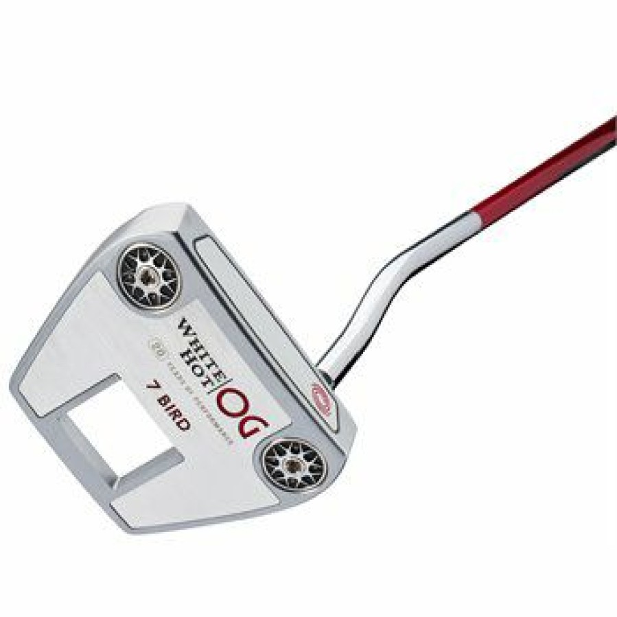 Unisex'S Clubs * | Odyssey White Hot Og 7 Bird Stroke Lab Putter In New Condition Odyssey Stroke Lab Steel Steel Shaft