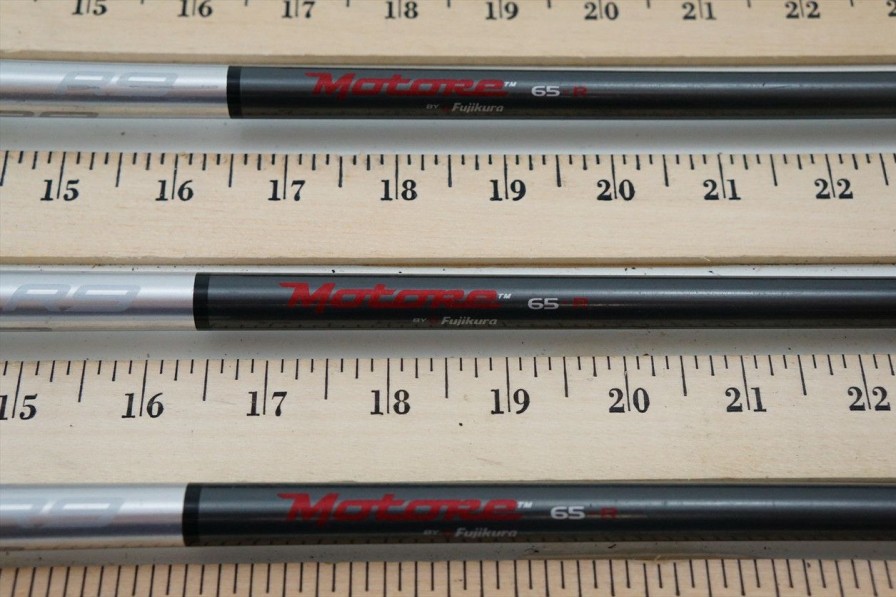 Shaft Sets * | Taylormade R9 Motore 65G Regular Iron Shaft Set .370 34.75 -36 5Pc 707245