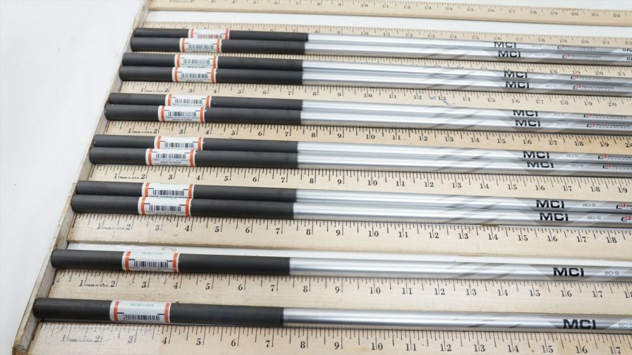 Shaft Sets * | New Fujikura Mci 80 S 80G Stiff 35.5 -39 9Pc Iron Shaft Set .370 962873