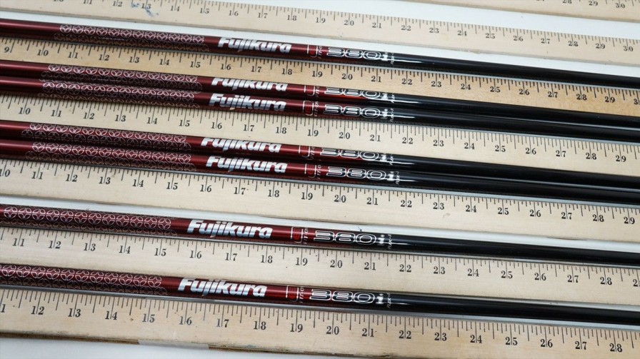 Shaft Sets * | New Fujikura 380I 80G Regular 40.5 7Pc Iron Shaft Set .370 927417