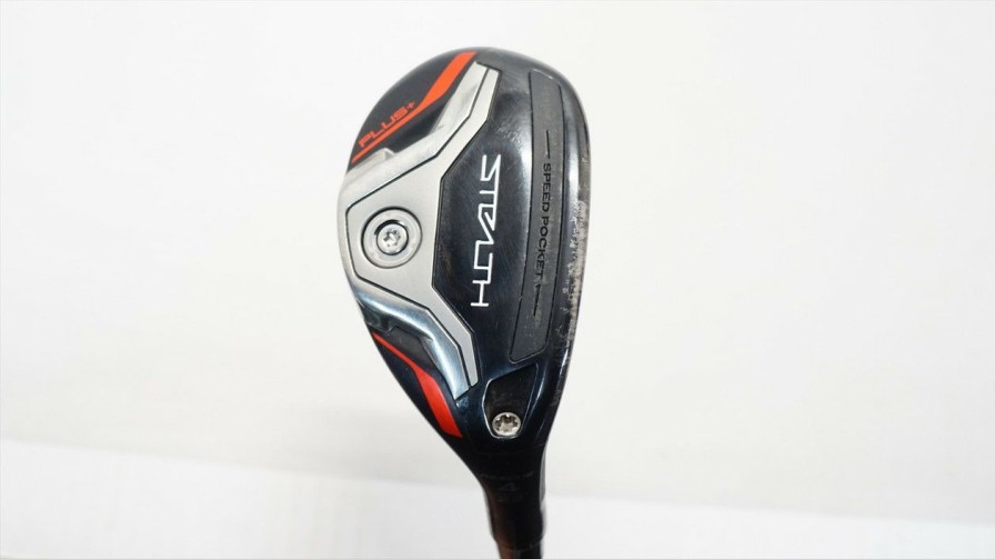 Hybrids * | Taylormade Stealth Plus Rescue 22 4 Hybrid Regular Hzrdus Rdx 1043979 Mint