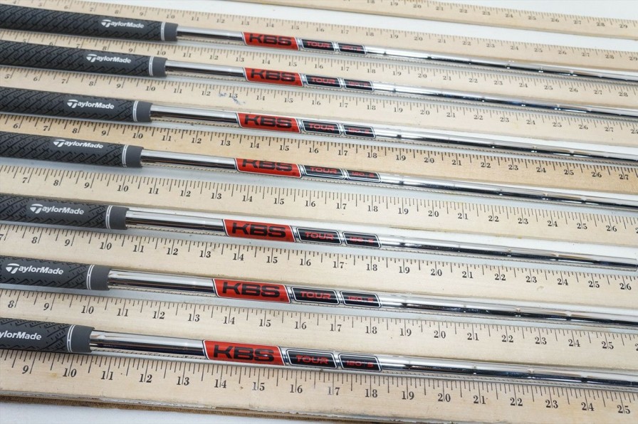 Shaft Sets * | Kbs Tour 120 S 120G Stiff 34 -37.25 7Pc Iron Shaft Set Pulls .355 1015390