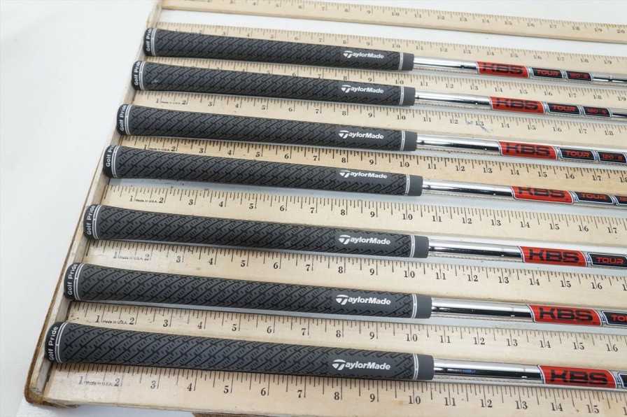 Shaft Sets * | Kbs Tour 120 S 120G Stiff 34 -37.25 7Pc Iron Shaft Set Pulls .355 1015390