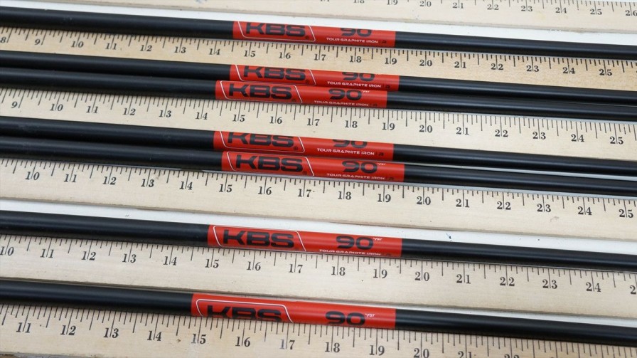 Shaft Sets * | Kbs Tgi Tour Graphite 90G Regular 33.75 -36 7Pc Iron Shaft Set .370 947088