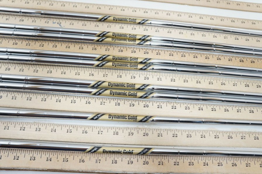 Shaft Sets * | New True Temper Dynamic Gold Tour Issue X100 37 -45 9Pc Iron Shaft Set 1017148