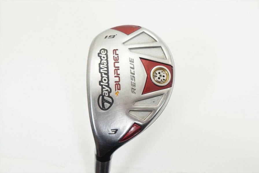 Hybrids * | Taylormade Burner Rescue 19 3 Hybrid Stiff Reax Superfast 1042849 Left Hand Lh