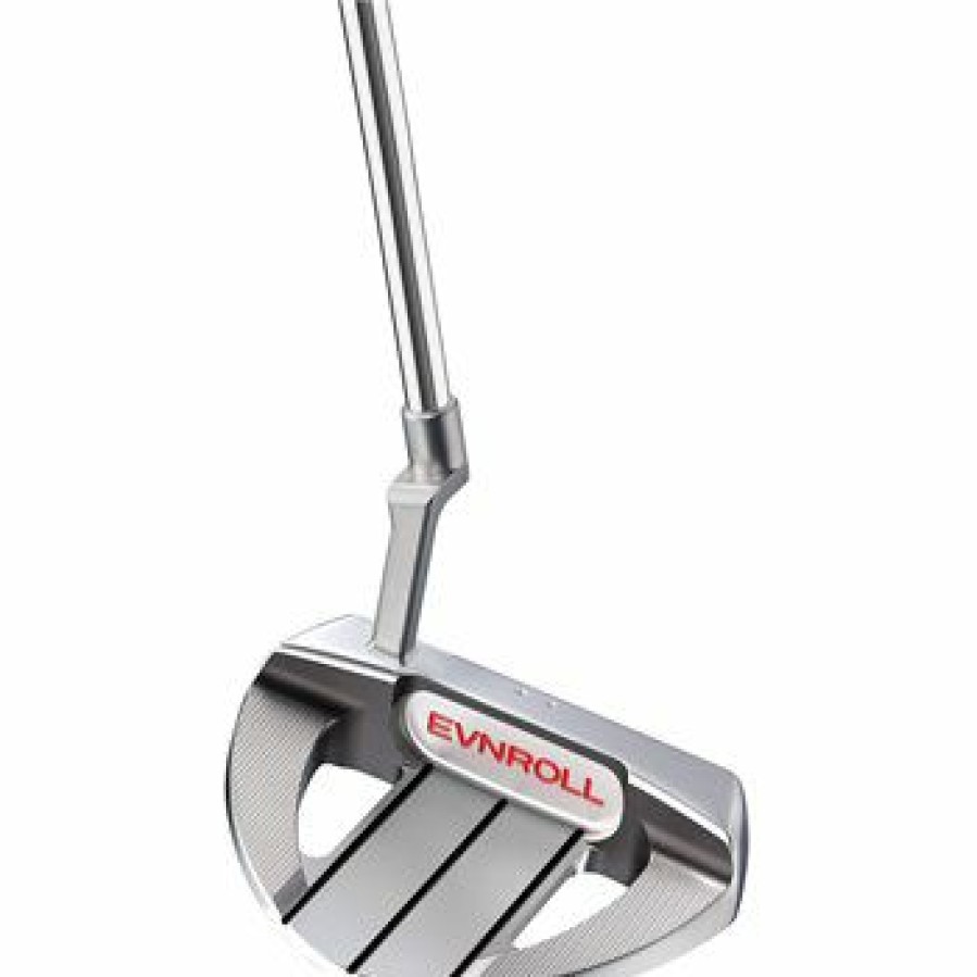 Unisex'S Clubs * | Used Evnroll Er7V2 Short Plumber Fullmallet Red Gravity Putter