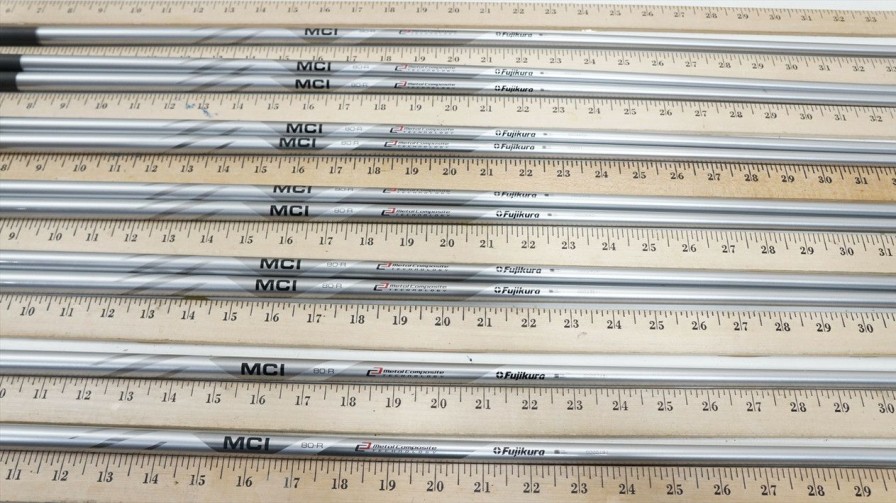 Shaft Sets * | New Fujikura Mci 80 R 80G Regular 35.5 -39 9Pc Iron Shaft Set .370 962872