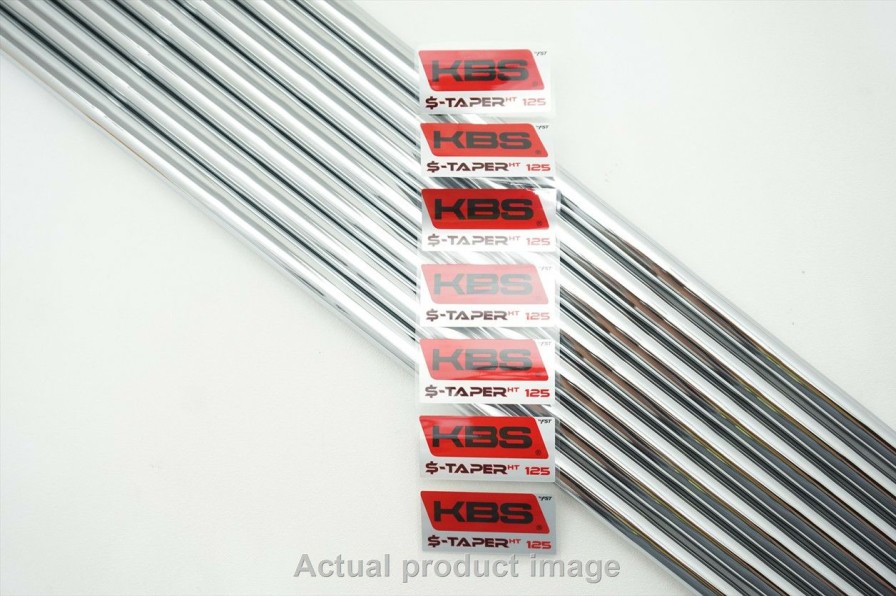 Shaft Sets * | For Tour Use Kbs $-Taper Ht Heavy Tip 125 Stiff+ 4-Pw Shaft Set .355T 37.5 -40