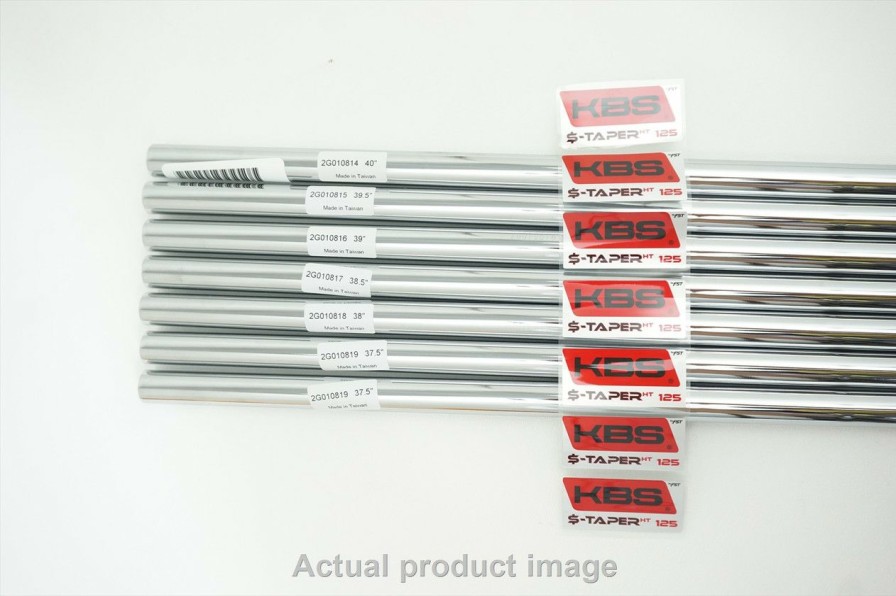 Shaft Sets * | For Tour Use Kbs $-Taper Ht Heavy Tip 125 Stiff+ 4-Pw Shaft Set .355T 37.5 -40