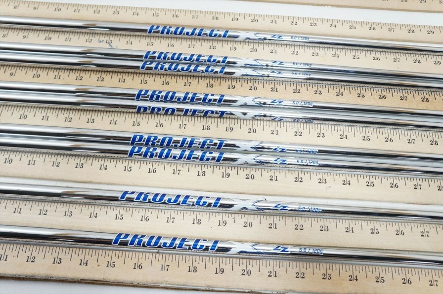 Shaft Sets * | New Project X Lz 120 6.0 120G Stiff 36.25 -40 9Pc Iron Shaft Set .355 1017147