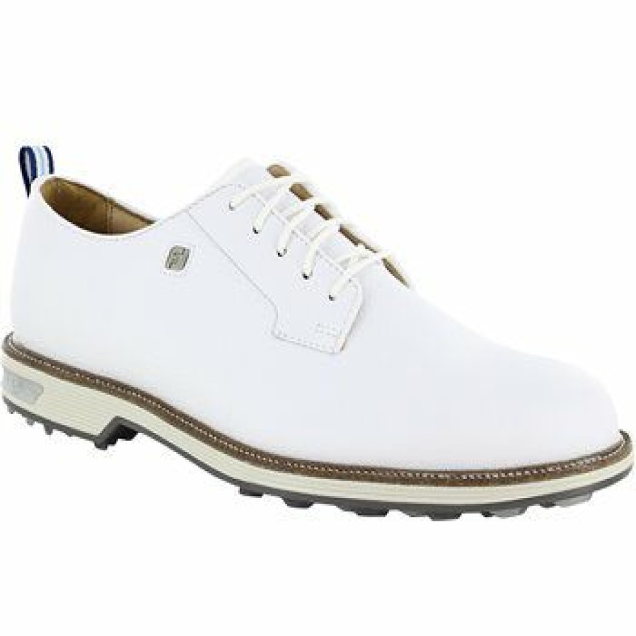 Men'S Shoes * | Used Footjoy Premiere Series Field Spikeless Golf Shoes White Size: 13