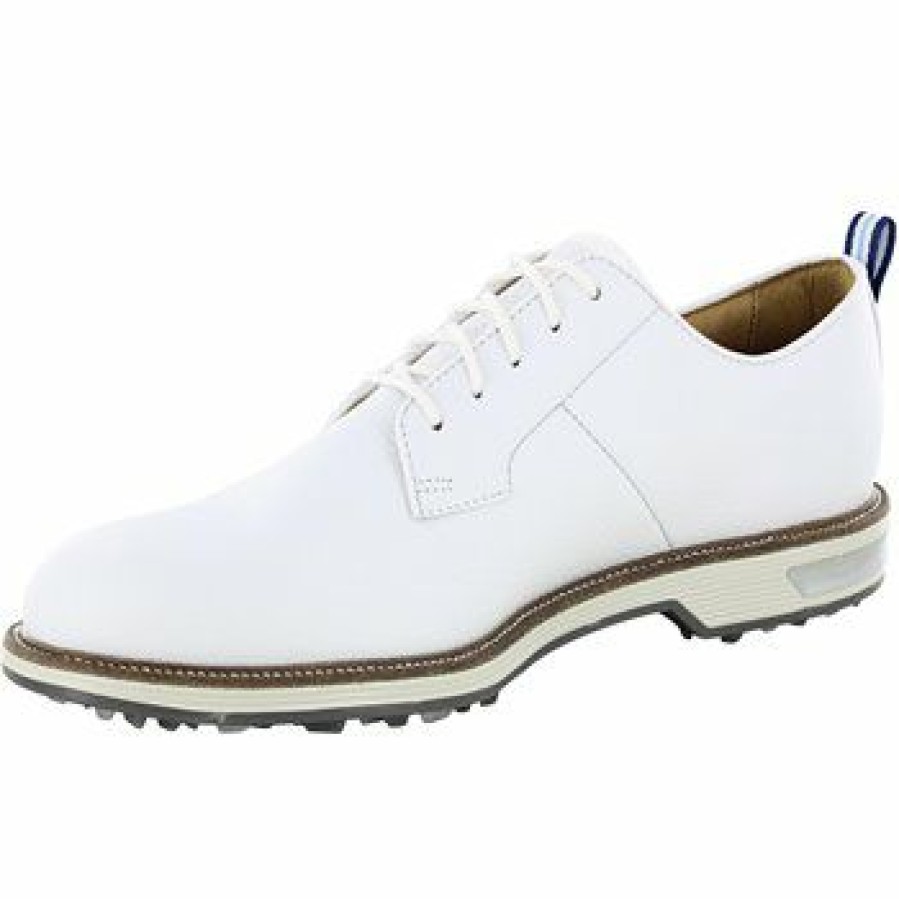 Men'S Shoes * | Used Footjoy Premiere Series Field Spikeless Golf Shoes White Size: 13