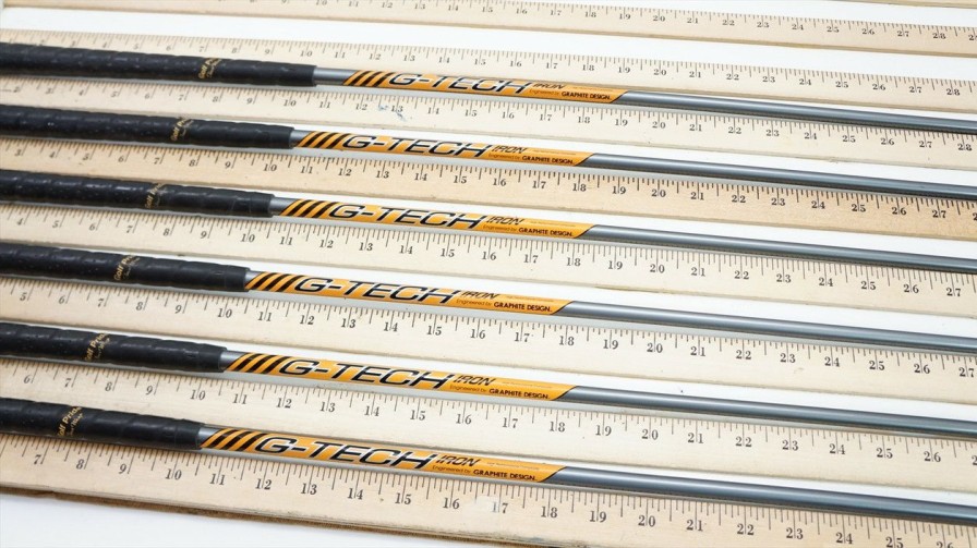 Shaft Sets * | Graphite Design G-Tech Iron Short 33.75 -32.75 6Pc Iron Shaft Set .370 874179