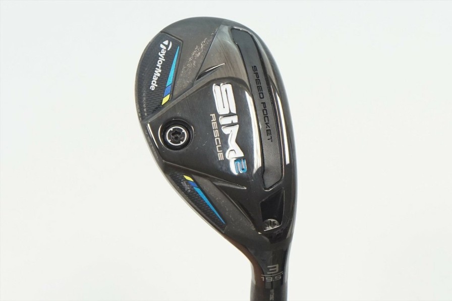 Hybrids * | Taylormade Sim 2 Rescue 19.5 3 Hybrid Stiff Flex Tensei 1041790 Good