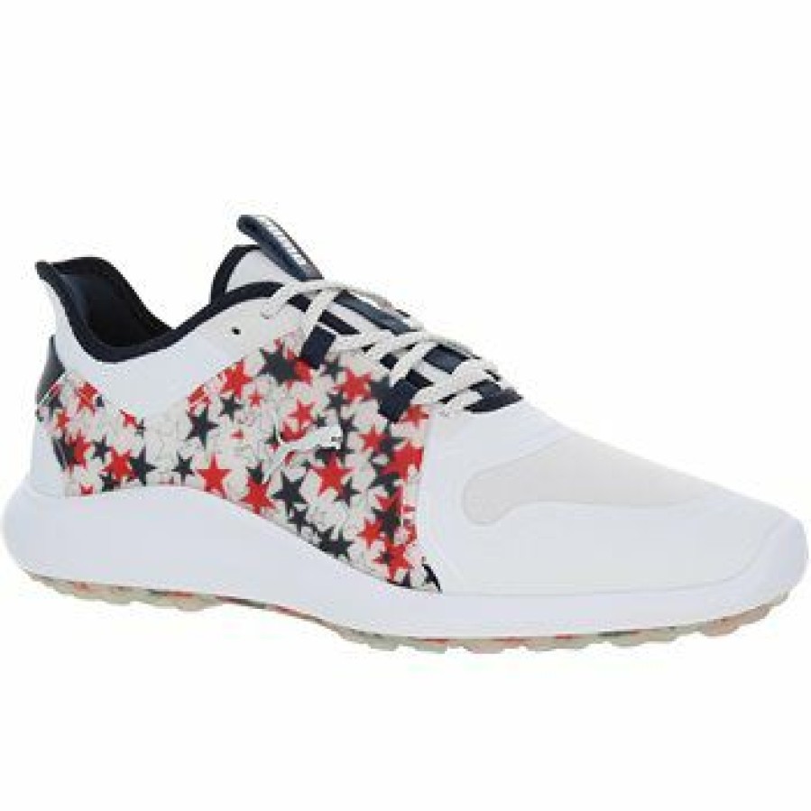 Men'S Shoes * | Puma Ignite Fasten8 Usa Spikeless Golf Shoes Puma White / Navy Blazer / High Rise Size: 9.5