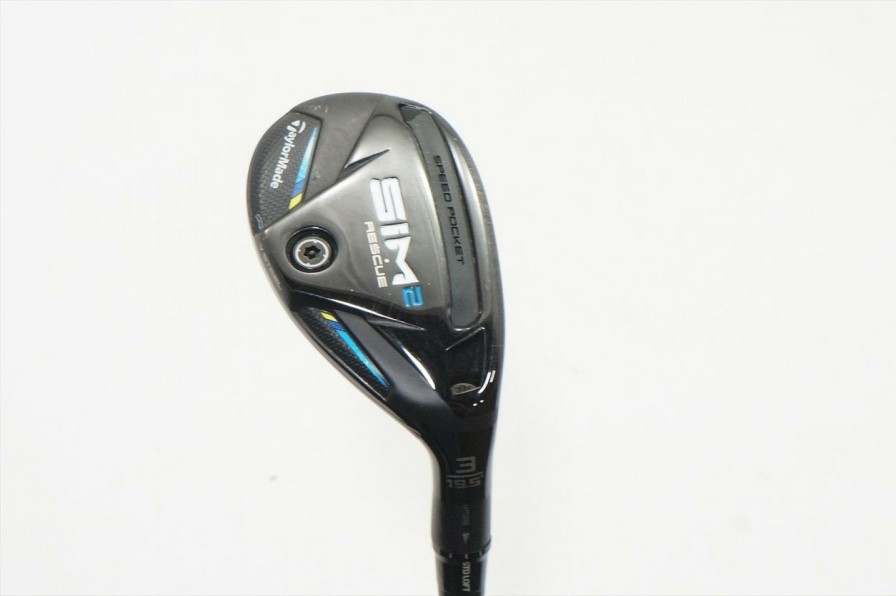 Hybrids * | Taylormade Sim 2 Rescue 19.5 3 Hybrid Stiff Flex Tensei 1050574 Good