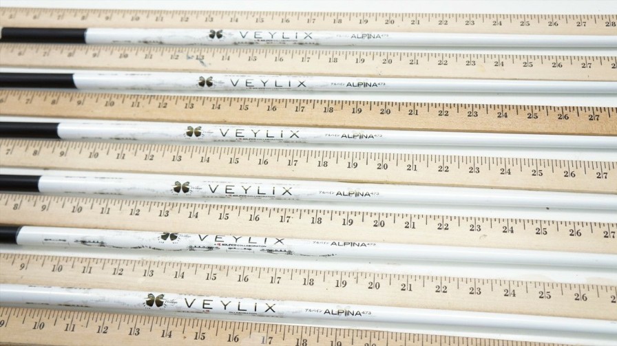 Shaft Sets * | New Veylix Alpina 473 50.5G J2 Senior Flex 40 6Pc Graphite Iron Shaft Set .370