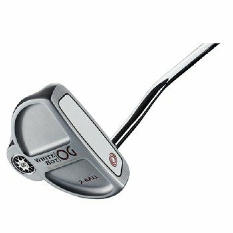 Unisex'S Clubs * | Used Odyssey White Hot Og 2 Ball Stroke Lab Putter Odyssey Stroke Lab Bi-Matrix Red Steel Steel Shaft