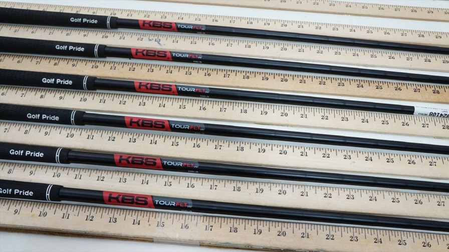 Shaft Sets * | Kbs Tour Flt Matte 110 110G Regular 34.25 -36.5 6Pc Iron Shaft Set .355T 924108