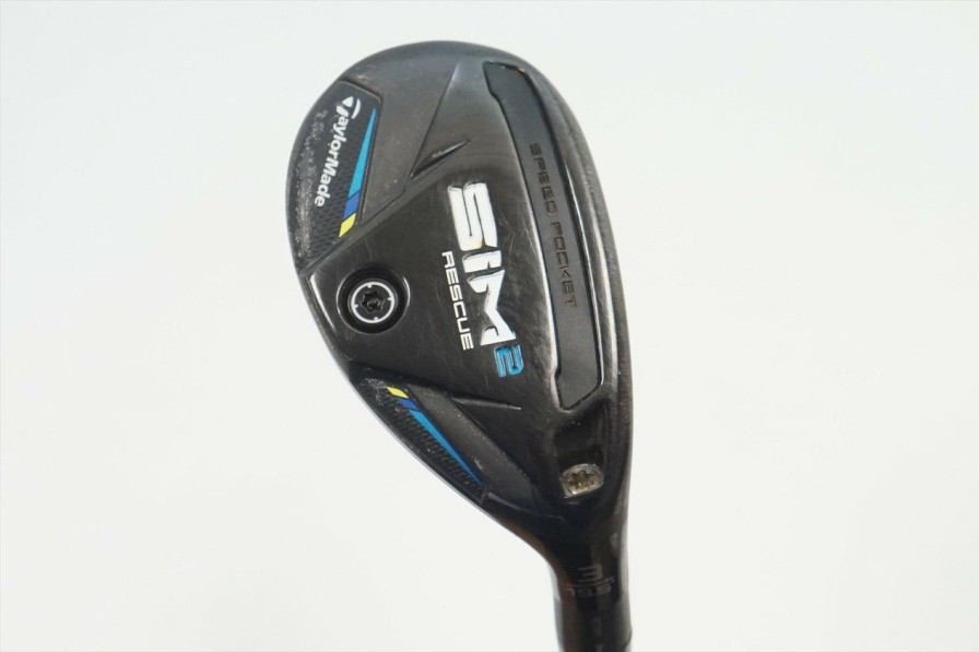 Hybrids * | Taylormade Sim 2 Rescue 19.5 3 Hybrid Extra Stiff Rocketfuel 80H 1047287 Good