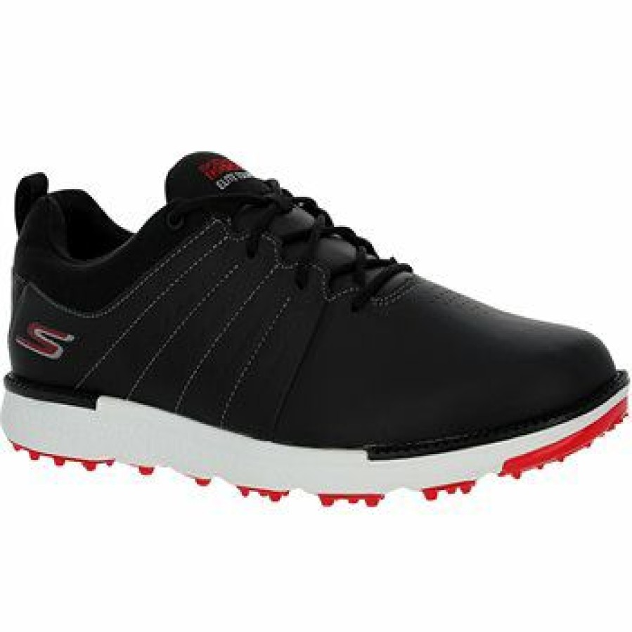 Men'S Shoes * | Used Skechers Go Golf Elite 4 Sl Spikeless Golf Shoes Black / Red Size: 11.5