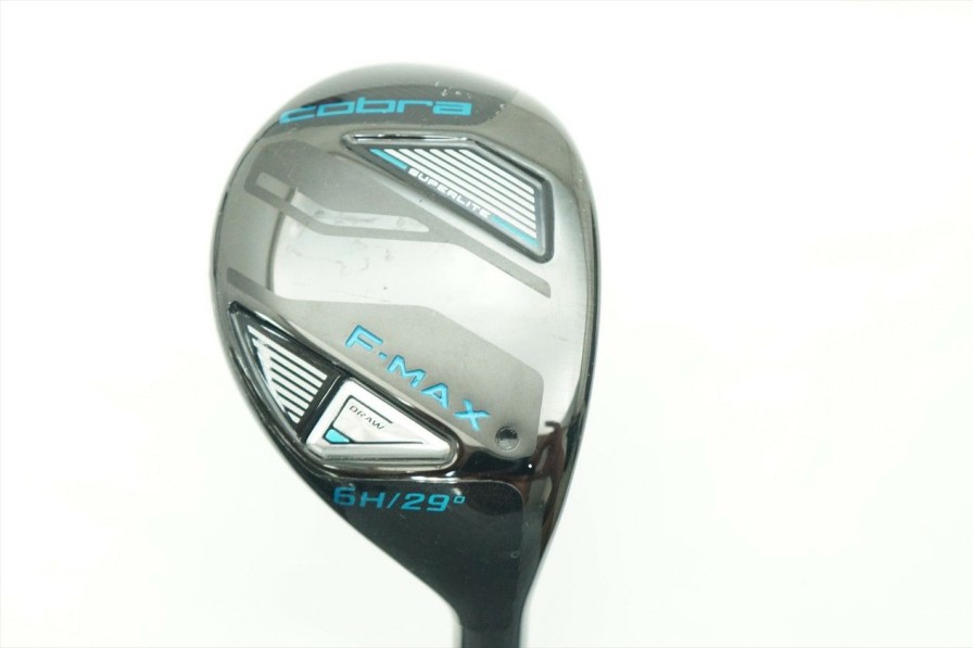 Hybrids * | Cobra F-Max Sl 29 6H Hybrid Ladies Flex Superlite 50 1051325 Excellent