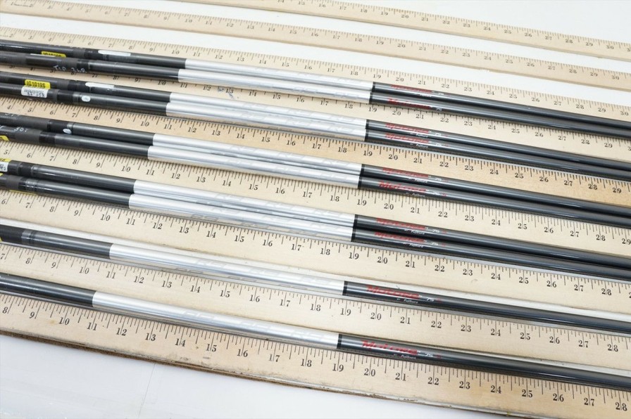 Shaft Sets * | New Taylormade R9 Motore 75 S 75G Stiff 41 9Pc Iron Shaft Set .370 1021235