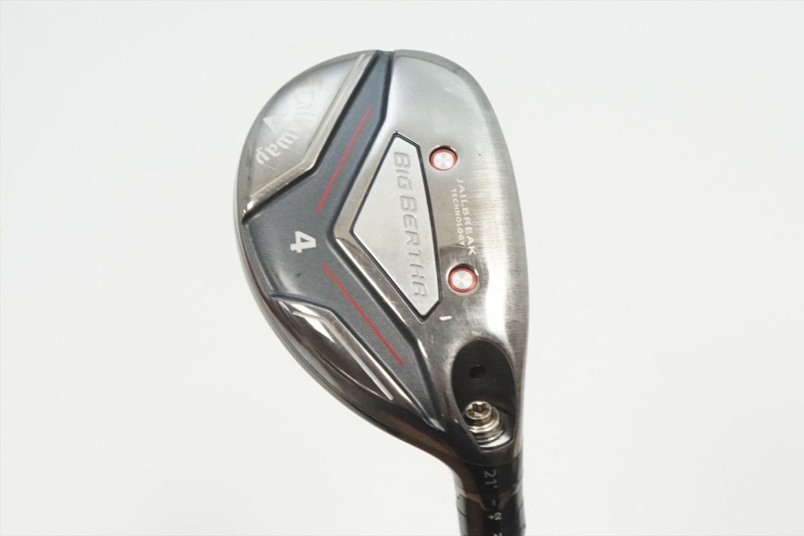 Hybrids * | Callaway Big Bertha 2019 21 4 Hybrid Stiff Flex Nvs 1044612 Good