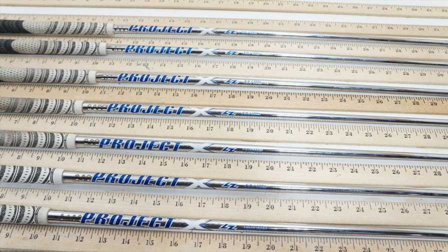 Shaft Sets * | Project X Lz Loading-Zone 120 6.0 Stiff 33.25-36 7Pc Iron Shaft Set .355 976389