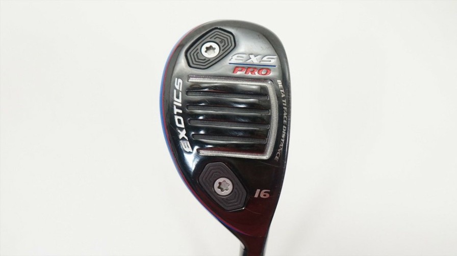 Hybrids * | Tour Edge Exotics Exs Pro 16 2H Hybrid Extra Stiff Hzrdus Smoke 1057940 Good