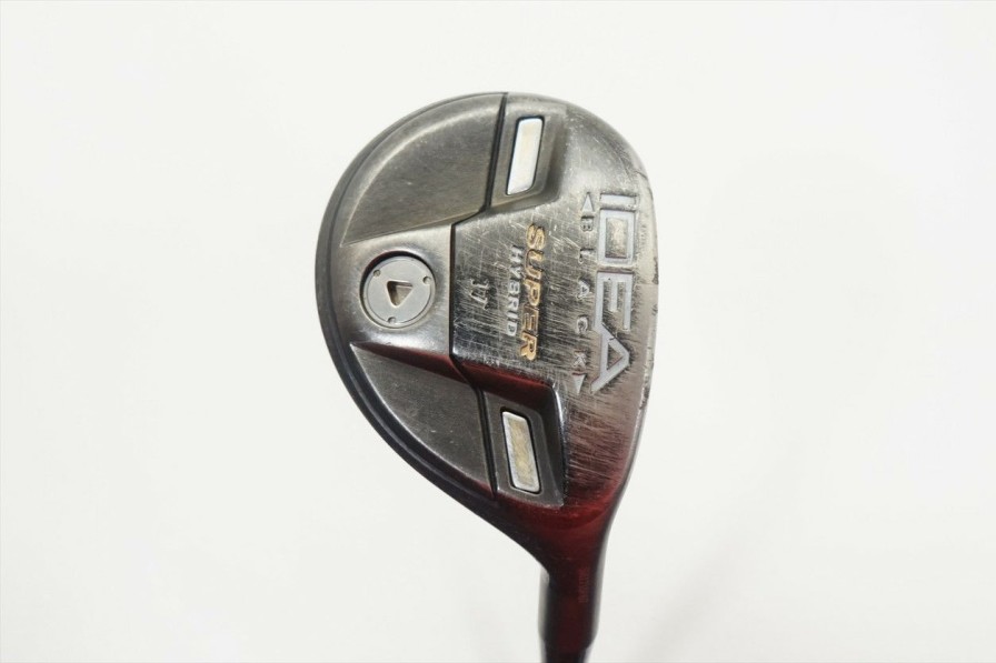 Hybrids * | Adams Adams Idea Black Super 17 2H Hybrid Regular Flex Aldila Voodoo 1038527 Good