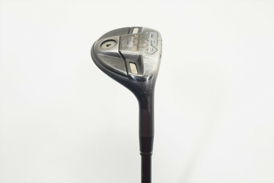 Hybrids * | Adams Adams Idea Black Super 17 2H Hybrid Regular Flex Aldila Voodoo 1038527 Good