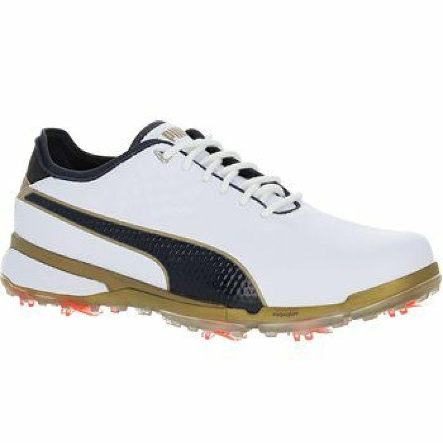 Men'S Shoes * | Puma Proadapt Delta Players Limited Edition Golf Shoes Puma White / Navy Blazer