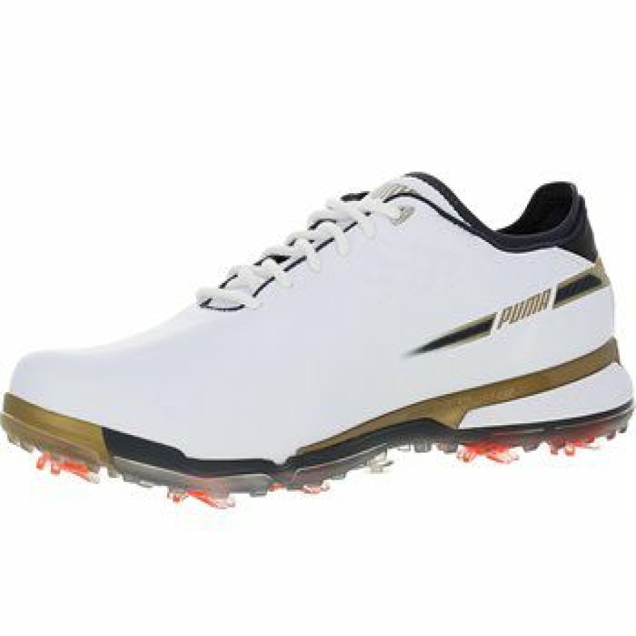 Men'S Shoes * | Puma Proadapt Delta Players Limited Edition Golf Shoes Puma White / Navy Blazer