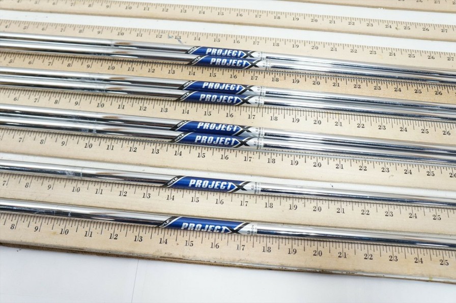 Shaft Sets * | Project X Blue Label 120 6.0 S 33.75 -37 8Pc Iron Shaft Set Pulls .370 1026215