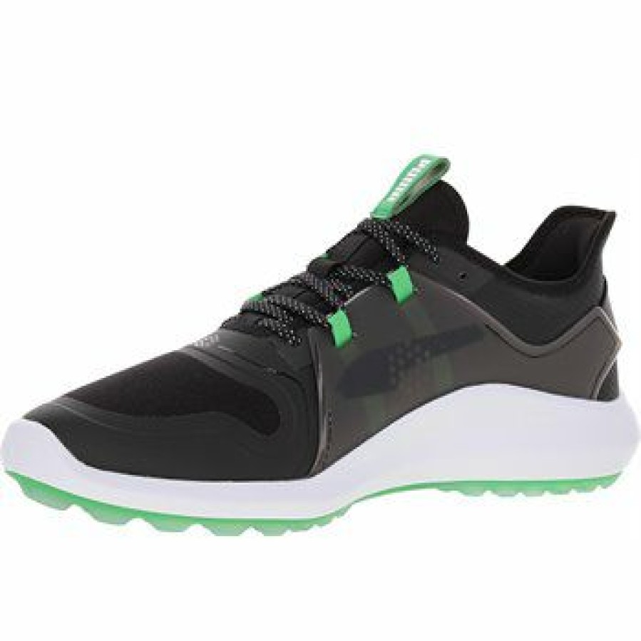 Men'S Shoes * | Puma Ignite Fasten8 X Limited Edition Spikeless Golf Shoes Puma Black / Irish Green Size: 8